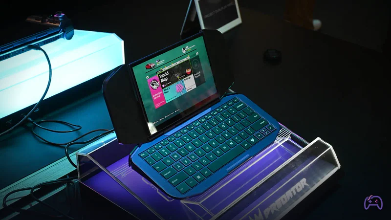 Acer показала прототип гибридного ноутбука-планшета Project DualPlay Mini