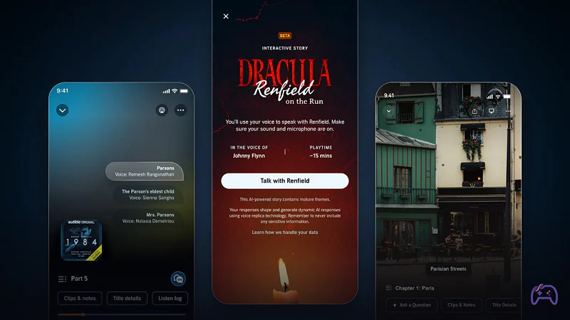 Audible научит слушателей общаться с персонажами аудиокниг через ИИ