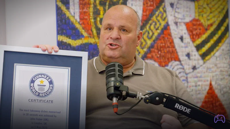Блогер Big John установил рекорд Гиннесса, запомнив 40 блюд китайского ресторана за 30 секунд