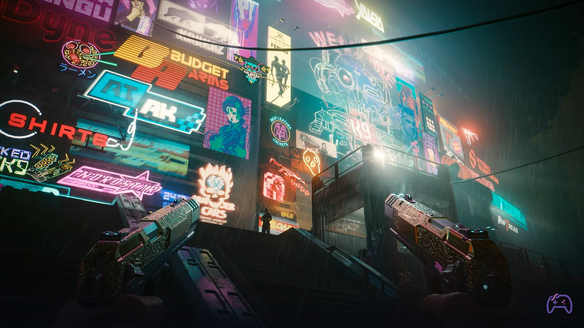 Как использовать две пушки одновременно в Cyberpunk 2077