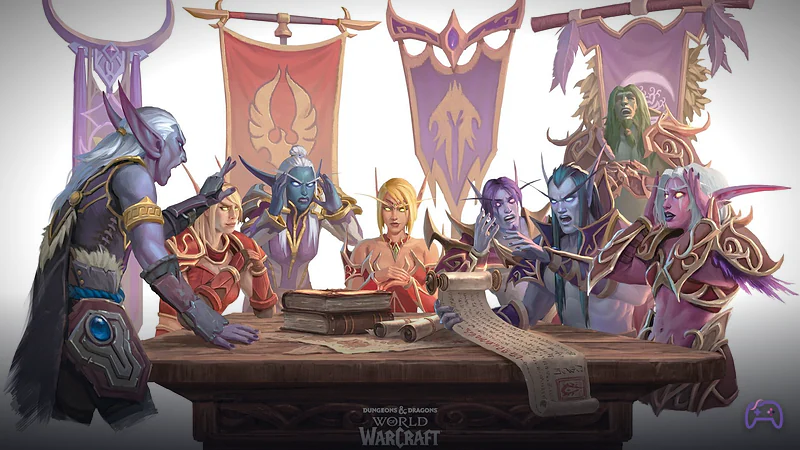 Dungeons & Dragons выпустит книгу по World of Warcraft