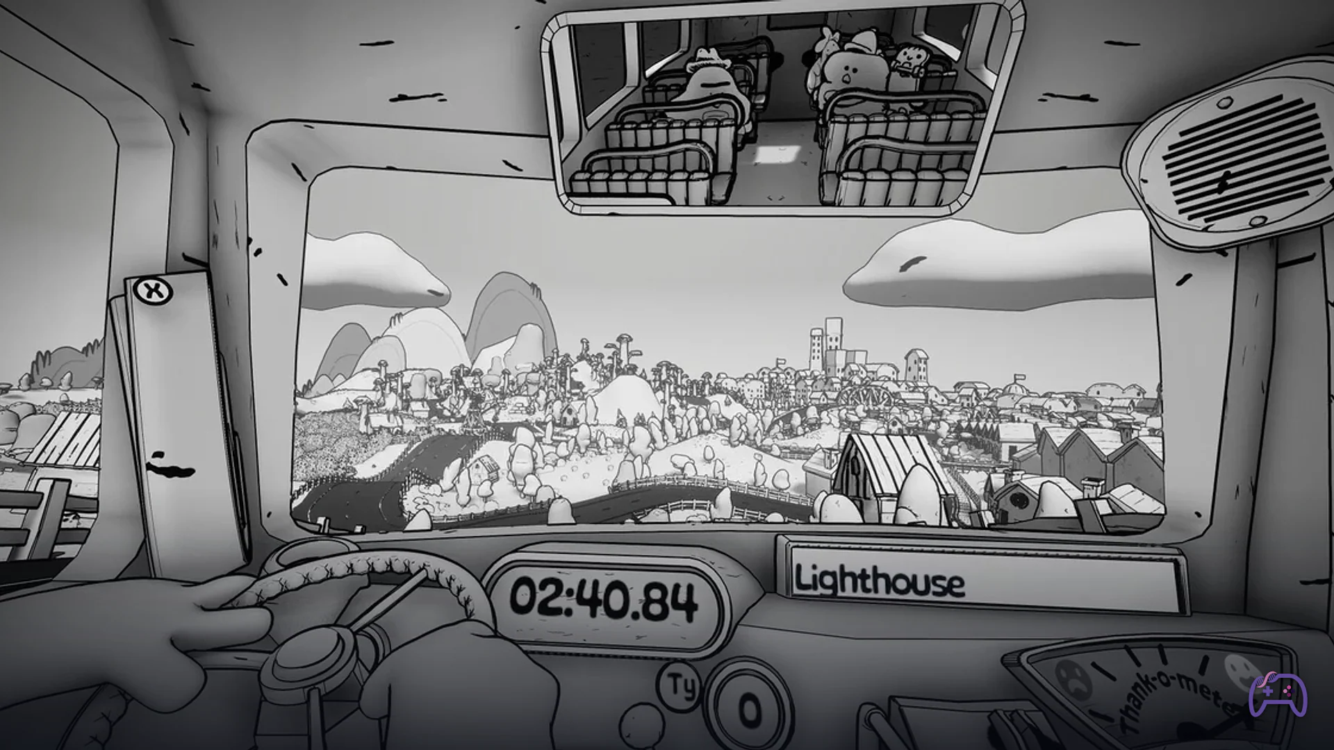 Double Fine вернулась в инди с игрой про водителя автобуса, который дерётся с пассажирами