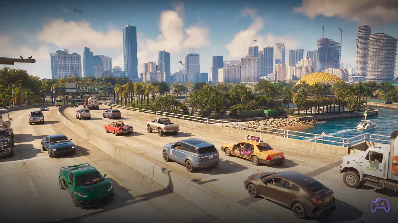 Rockstar показала новые скриншоты GTA 6 с отражениями в лужах