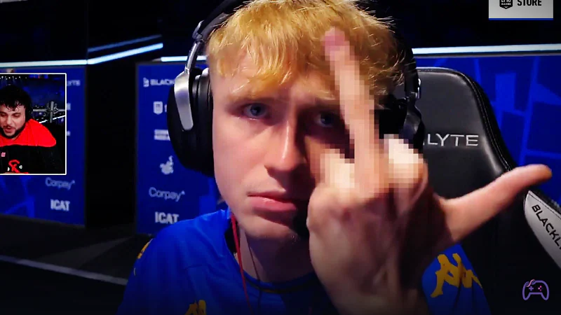 Киберспортсмена Huty выгнали из организации за оскорбительный жест на FNCS Globals