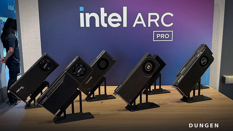 Intel Arc Pro B70 с 32 ГБ VRAM протестировали в играх — почти наравне с RTX 5060 Ti