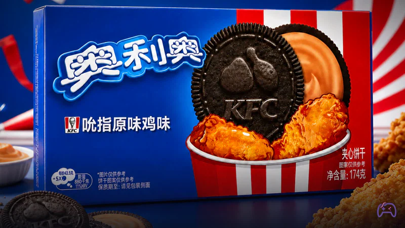 KFC и Oreo выпустили печенье со вкусом жареной курицы