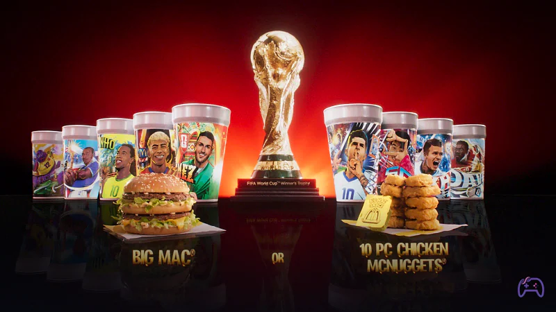 McDonald's запустила фестиваль еды к Чемпионату мира 2026 с коллекционными стаканами футболистов