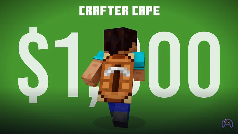 Коды Minecraft Crafter Cape перепродают на eBay за тысячи долларов