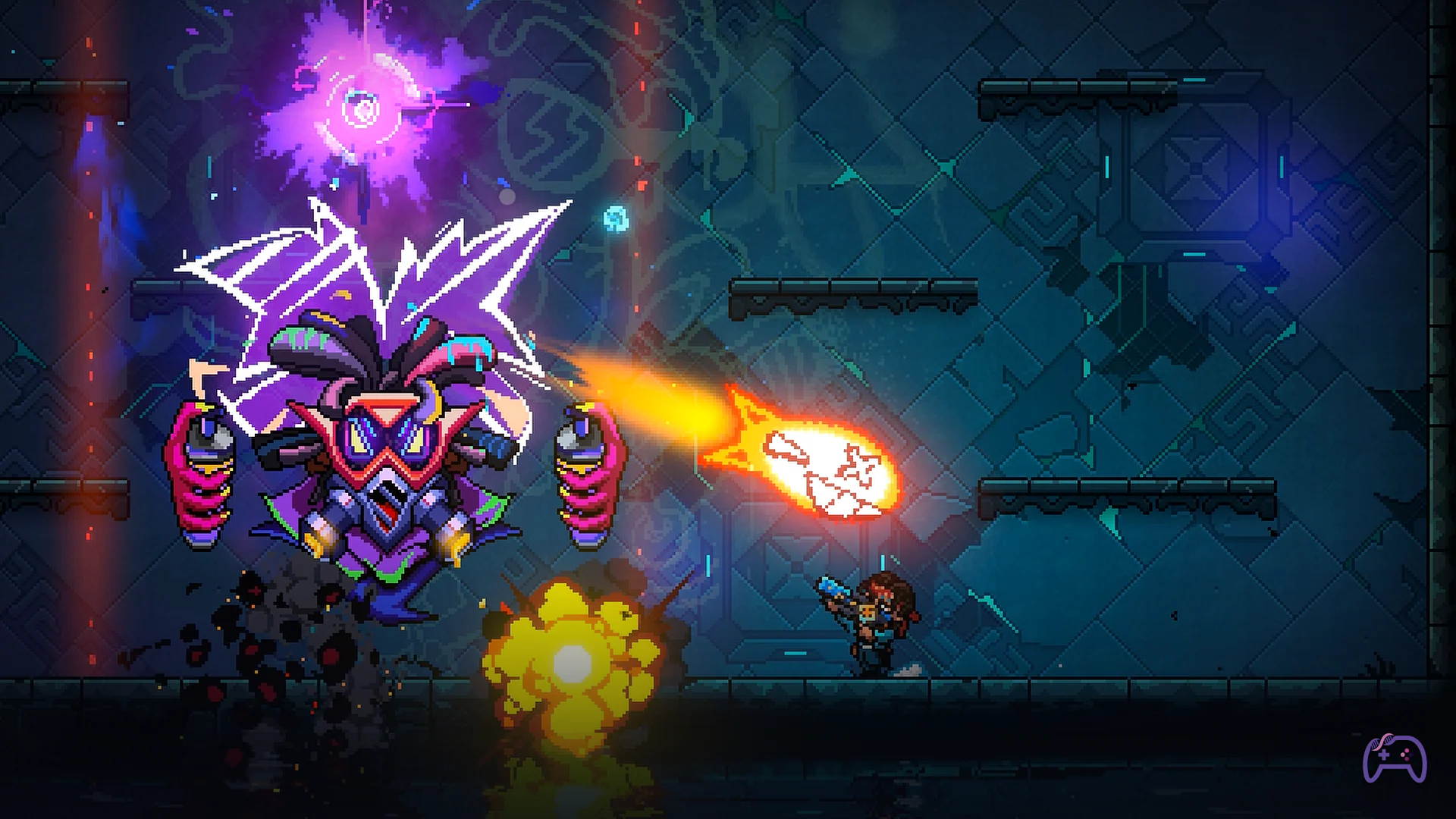 Neon Abyss 2 выходит 8 октября с новой финальной боссом и рыбалкой