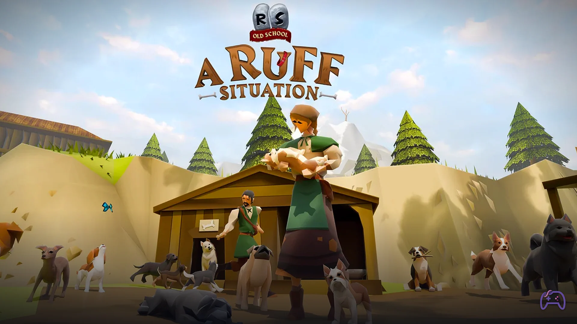 В Old School RuneScape добавили низкополигональных щенков и говорящих крабов