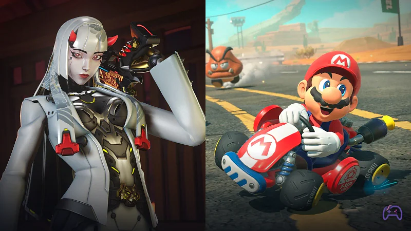Фанаты Overwatch превратили новую героиню в Mario Kart