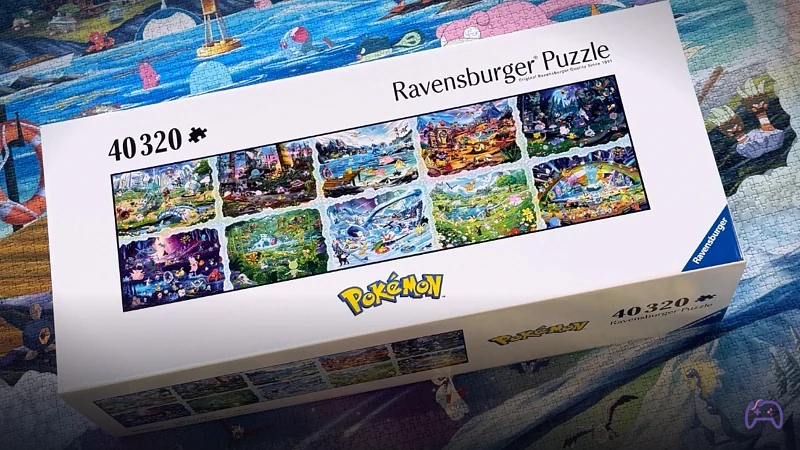 Ravensburger выпустит гигантский пазл Pokemon на 40 тысяч деталей