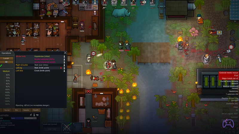 RimWorld переходит с Unity на собственный движок Waylith — и моды не сломались