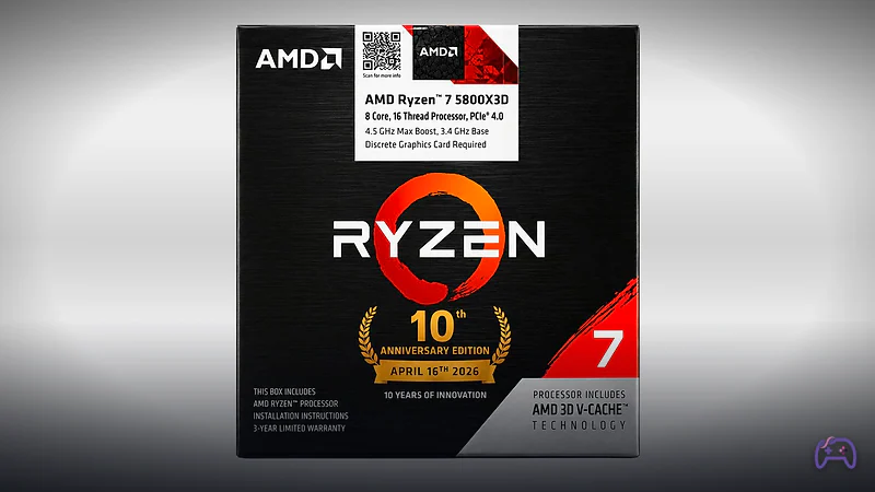 Ryzen 7 5800X3D вернётся в юбилейной версии на AM4 за $310