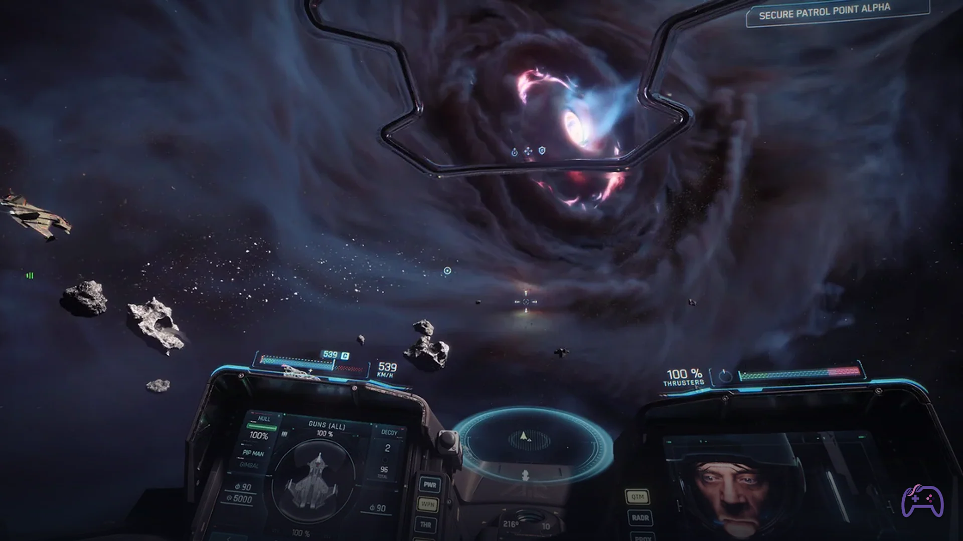 Squadron 42 появилась в Steam — в игре сыграют Гарри Олдмэн, Марк Хэмилл и ещё куча голливудских звёзд
