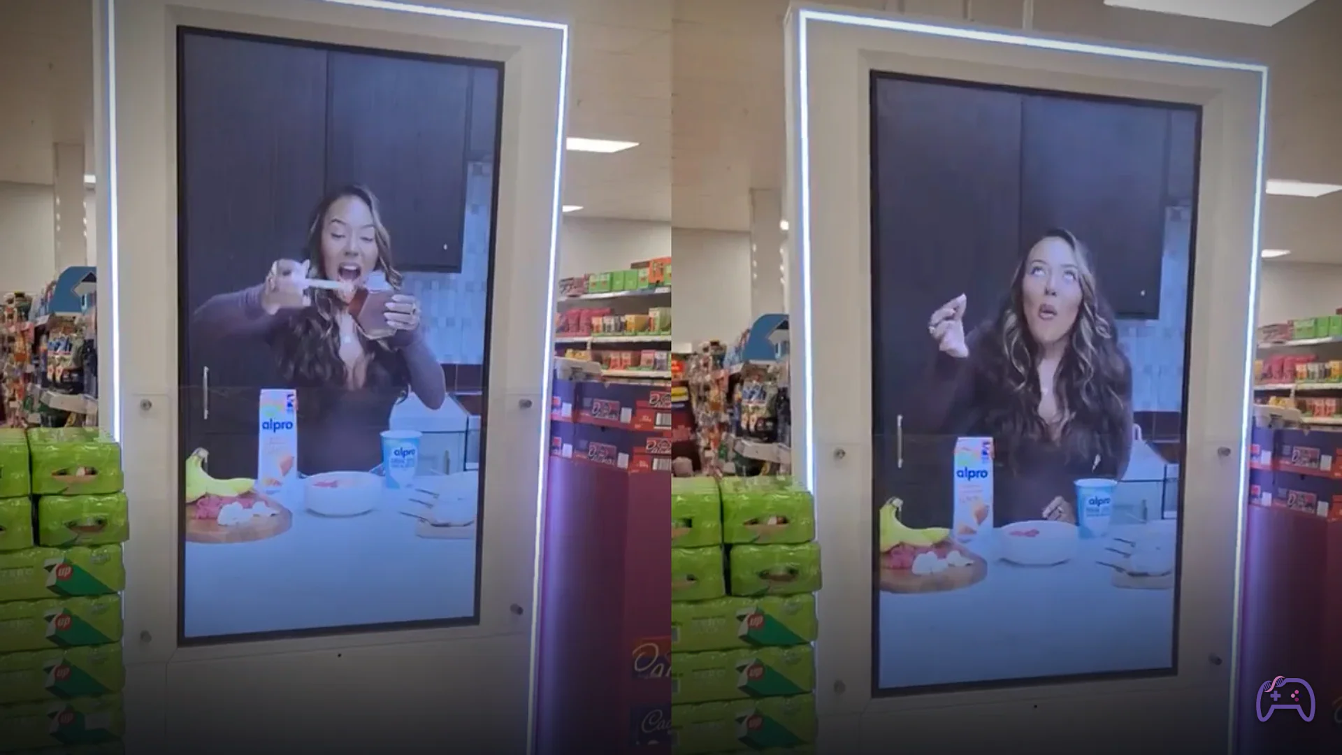 Tesco начнёт показывать видео блогеров прямо в магазинах