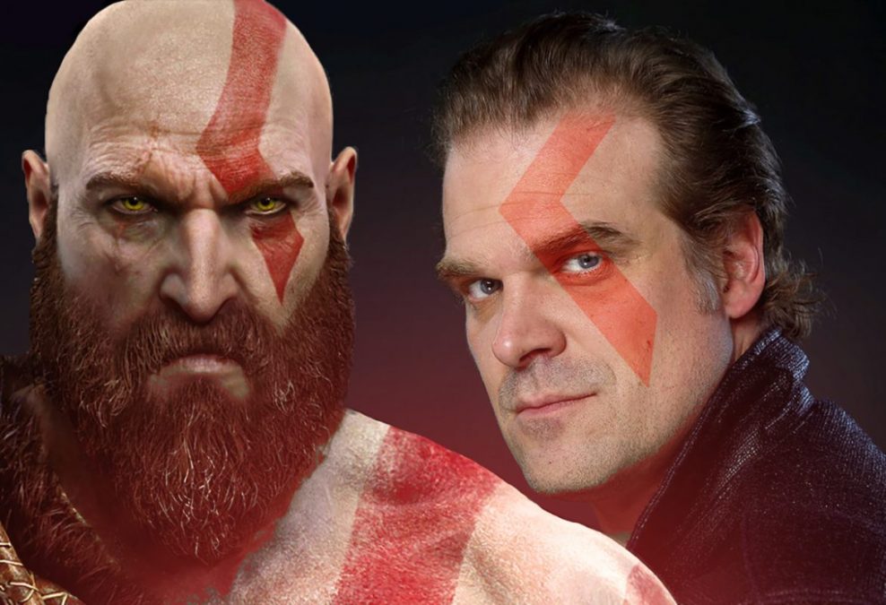 Дэвид Харбор "рубает" в новый God of War