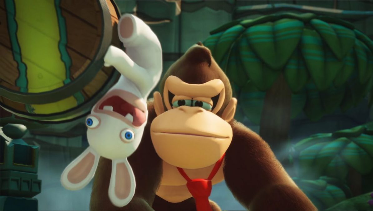 Mario + Rabbids Битва за королевство Приключение Donkey Kong: Анонсирующий трейлер