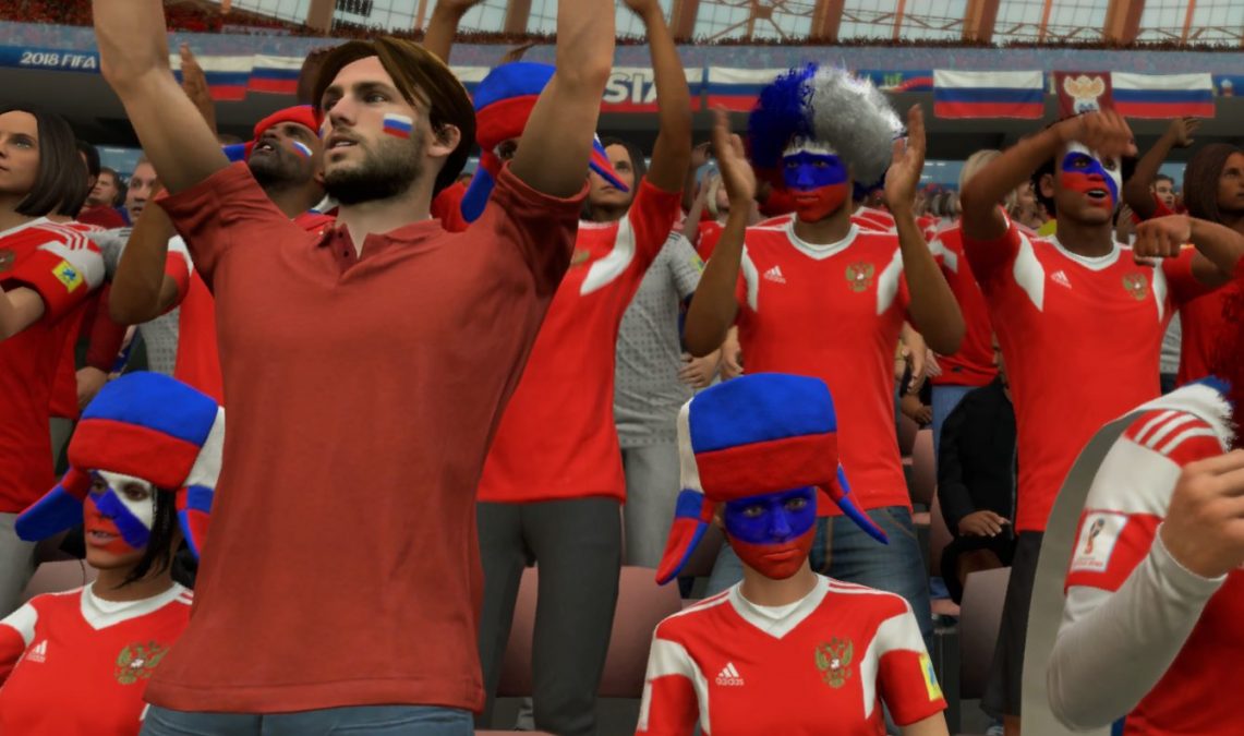 FIFA 18: Россия - Египет 3:1