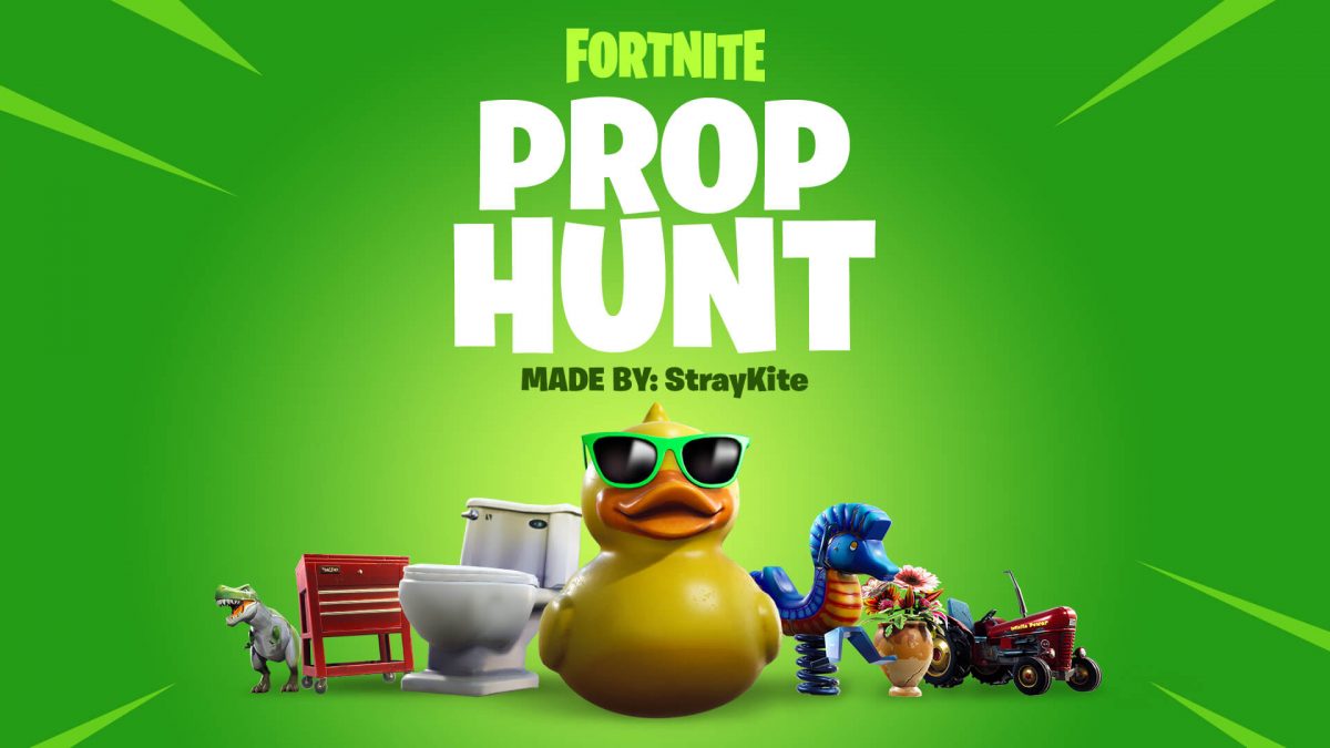 В Fortnite появился режим Prop Hunt (Охота на предметы)