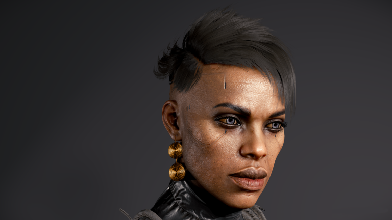 Были показаны модели персонажей из Cyberpunk 2077