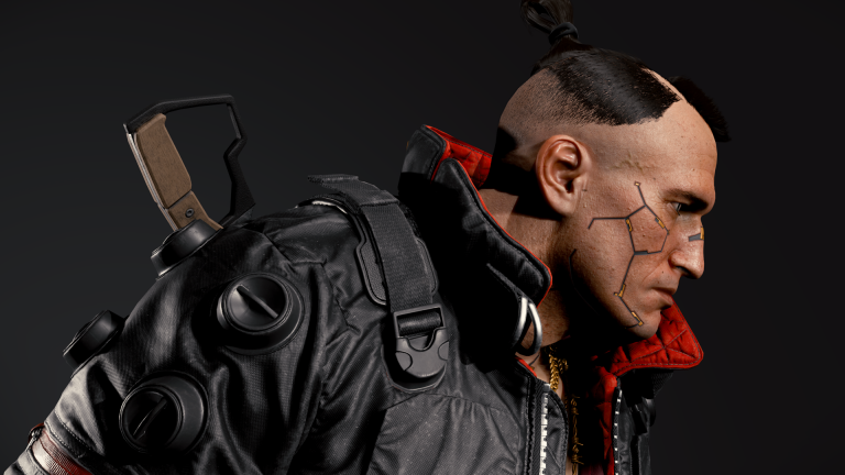 Были показаны модели персонажей из Cyberpunk 2077