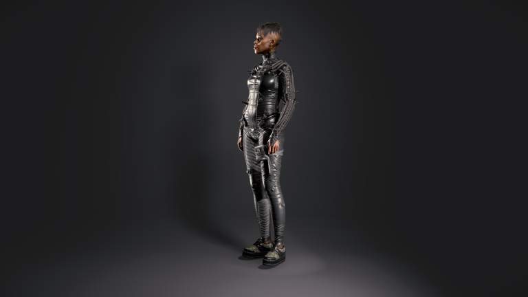 Были показаны модели персонажей из Cyberpunk 2077