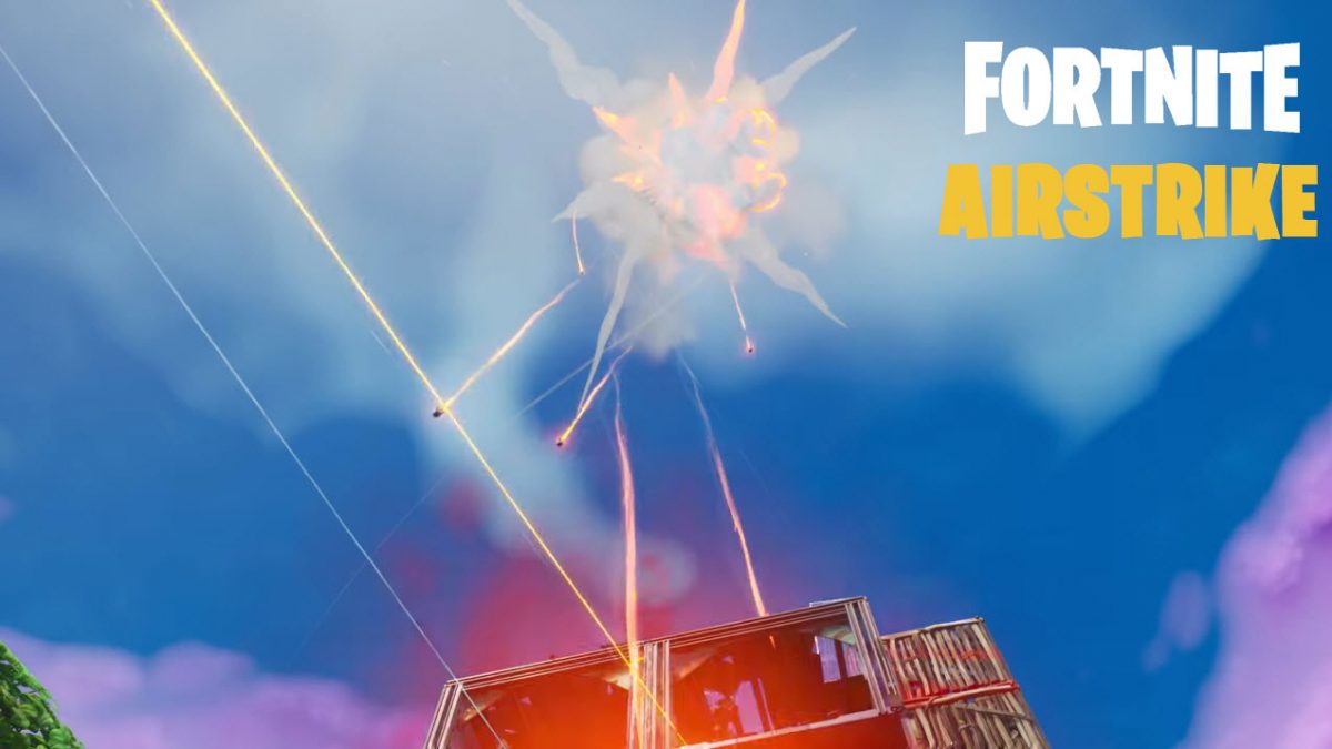 В Fortnite добавили воздушный удар