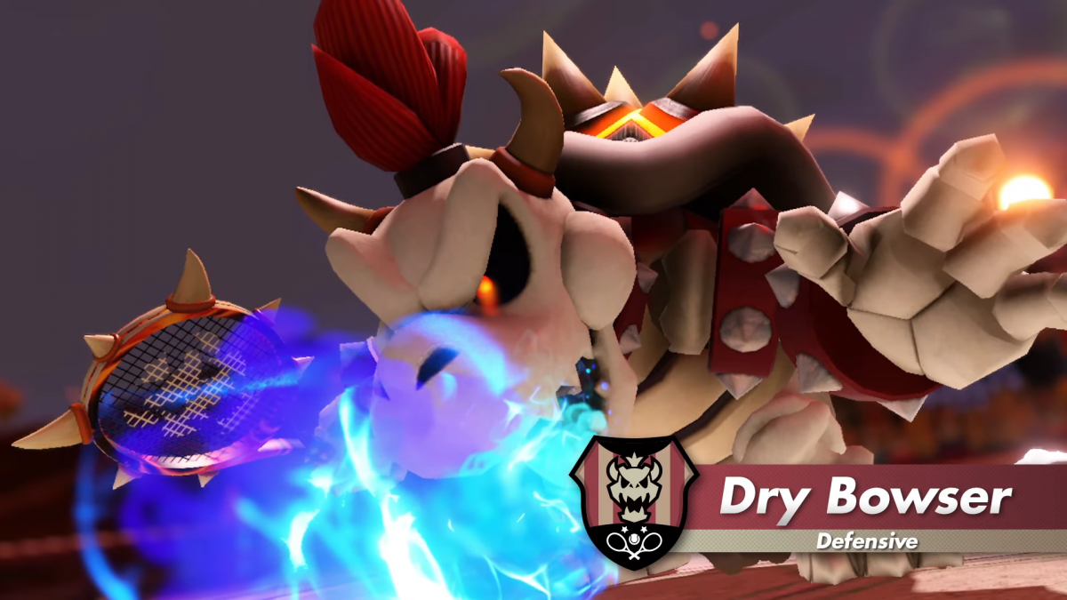 Mario Tennis Aces: Dry Bowser