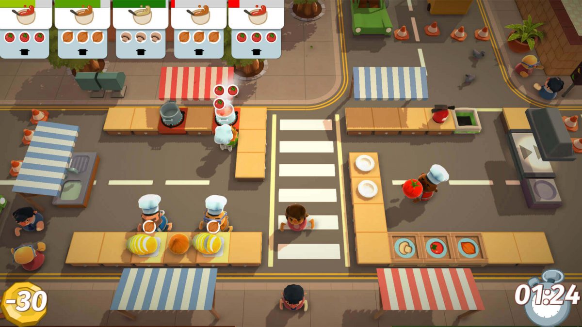 Overcooked! стала бесплатной в магазине Epic Store