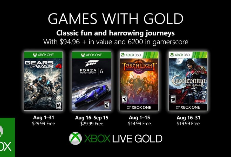 Gears 4, Forza 6 и еще две игры будут бесплатны для Xbox Games Gold