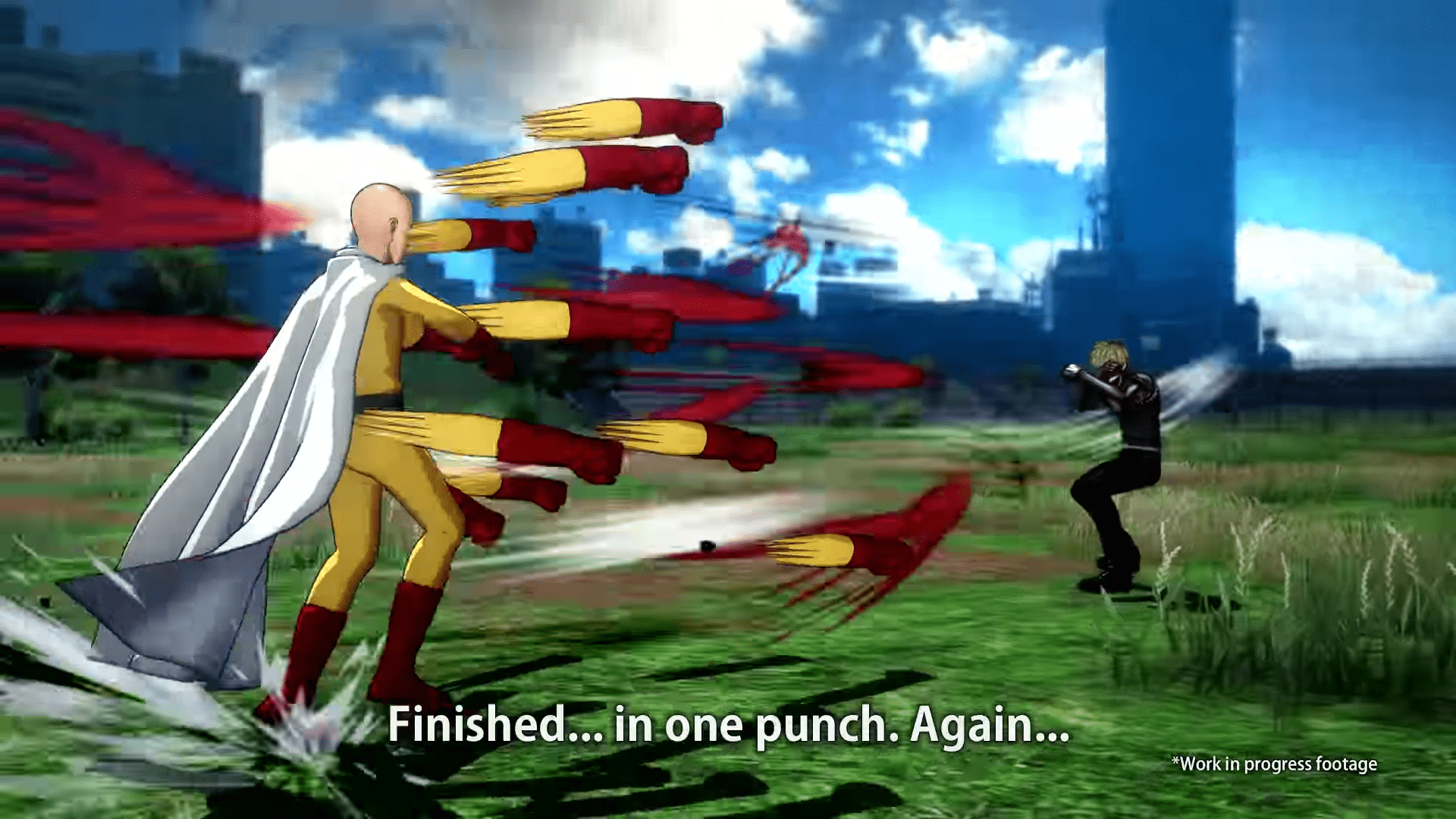 One Punch Man: A Hero Nobody Known уникальный файтинг с интересной боевкой